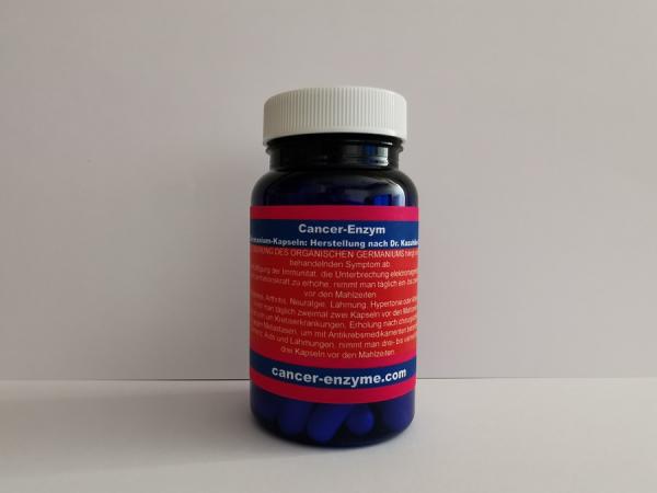 Germanium capsules: Manufactured according to Dr. Kazuhiko Asai with 440 mg. GE-132 per capsule